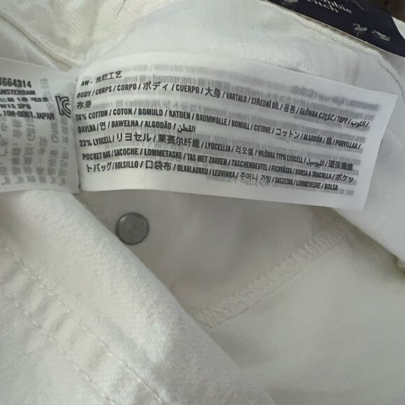 Abercrombie & Fitch Curve Love Low Rise Baggy Short 35/20 - Picture 5 of 7